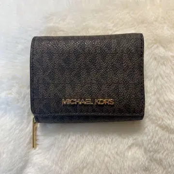 MICHEAL KORS 3단 폴더형 지갑 브라운
