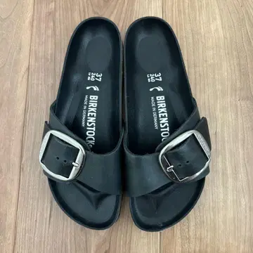 [새상품급] BIRKENSTOCK 마드리드 빅 버클 37 블랙