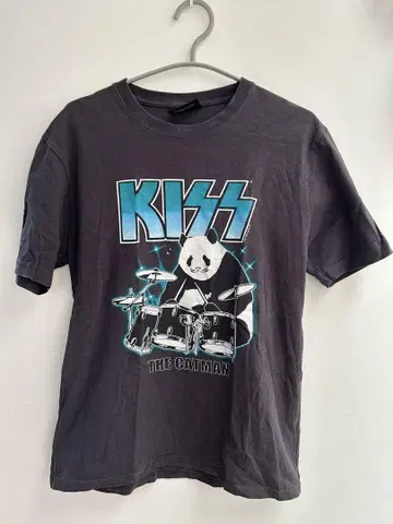KISS 팬더 티셔츠 L 사이즈