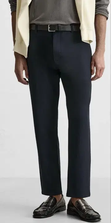 새상품 ZARA 25ss 텍스처 컴포트 팬츠