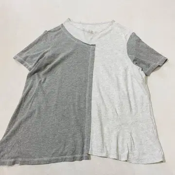 센소유니코 재구축 도킹 비대칭 티셔츠
