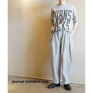 journal standard luxe 캔디 스트라이프 이지 팬츠