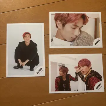 SixTONES 공식 사진 오프샷 3장 세트