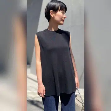 스터닝 루어 샤이니 탱크 블랙 S