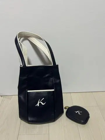 새상품 K 토트 백과 동전 지갑 세트