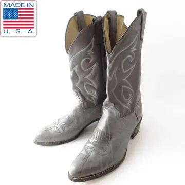 USA ABILENE 웨스턴 부츠 그레이 계열 13D 31cm