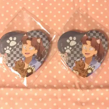 난자타운 하트 캔뱃지 야마다 리키치