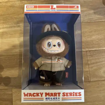 POPMART WACKY MART 봉제인형 펜던트 점원 라부부 1