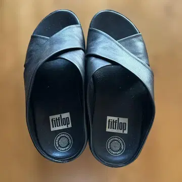 fitflop 컴포트 샌들 블랙