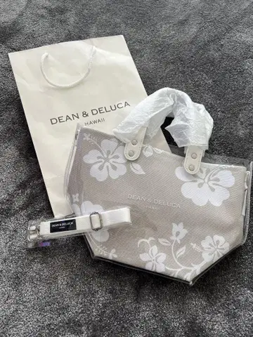 DEAN & DELUCA 플라워 프린트 에코백