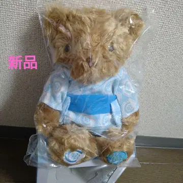 새상품 IMCA 유카타 여름 테디베어 봉제 인형
