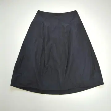 새상품급 최근 모델 질 샌더 네이비 플레어 스커트 비대칭