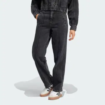 adidas 블랙 데님 팬츠 28