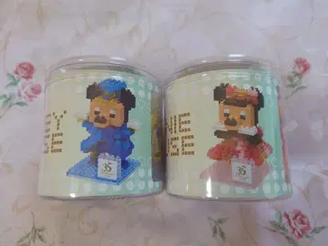 디즈니 35주년 미키 미니 2종 세트 나노블록