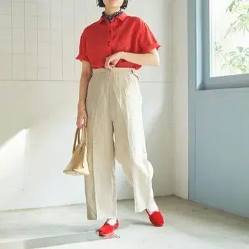 LINEN washer 팬츠