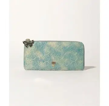 [미사용 새상품] ANNA SUI 로즈 하트 얇은 장지갑