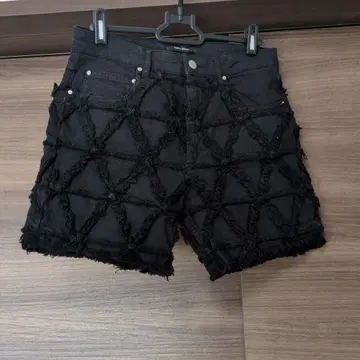 ISABEL MARANT 블랙 데님 숏팬츠