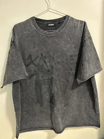 XLARGE 다크 그레이 오버사이즈 티셔츠 L