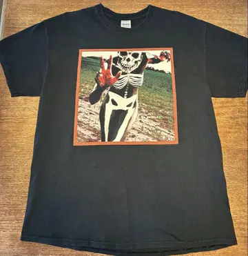 slipknot 스켈레톤 티셔츠 90s00s Y2K