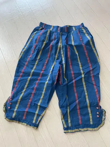 Vintage 스트라이프 드로어즈 팬츠