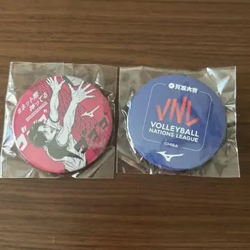 VNL2025 치바 세키타 마사히로 미즈노 배구 캔뱃지