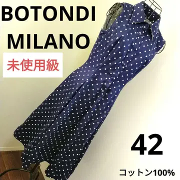 미사용급 BOTONDI MILANO 원피스 네이비 42