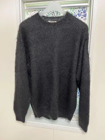 auralee BRUSHED SUPER KID MOHAIR KNIT