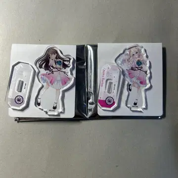 아크릴 스탠드 후지시마 메구미 오사와 루리노 미라쿠라파크!