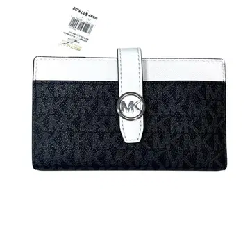 택 포함 새상품 Michael Kors 블랙 반지갑
