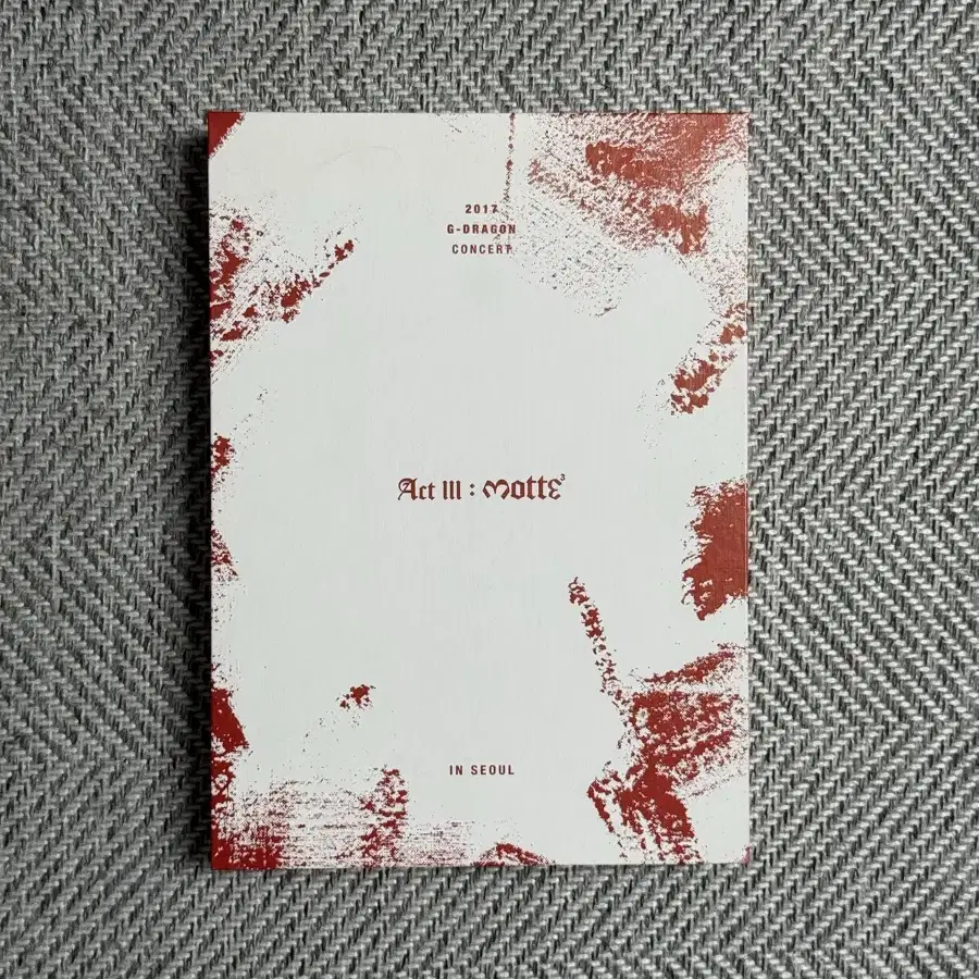 初回限定　G-DRAGON クォンジョン　DVD CD 권지용 motte G-DRAGON - KWON JI YONG + MOTTE Tour in SEOUL (Japanese