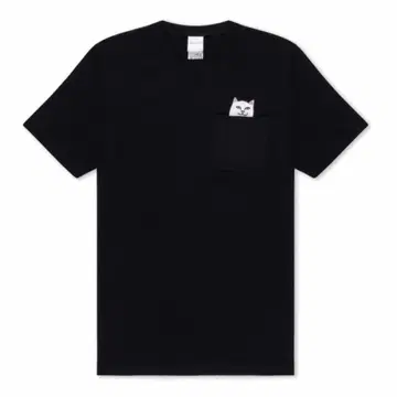 RIPNDIP 포켓 티 반팔 블랙 L
