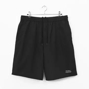 NYLON EASY SHORTS (BLACK)