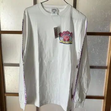 별의 커비 긴팔 티셔츠 꿈의 샘 이야기 굿즈