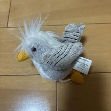 뉴칼레도니아 카구 새 봉제 인형