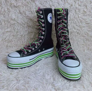 Converse 올스타 니하이 통굽 13홀 플랫폼 ST
