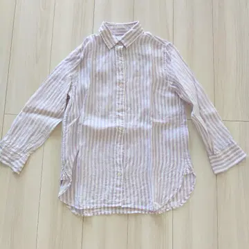 23구 x LIBECO 린넨 스트라이프 셔츠 38