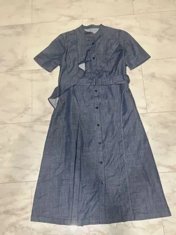 유나이티드 도쿄 데님풍 원피스 반팔