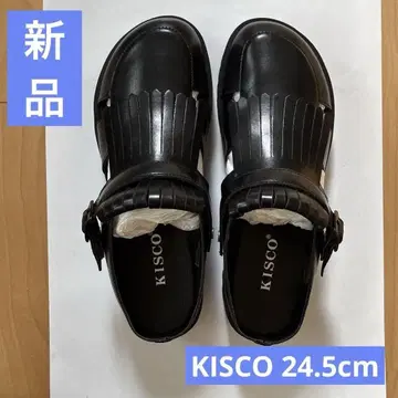 KISCO 여성 2way 샌들 블랙 24.5cm 올 시즌