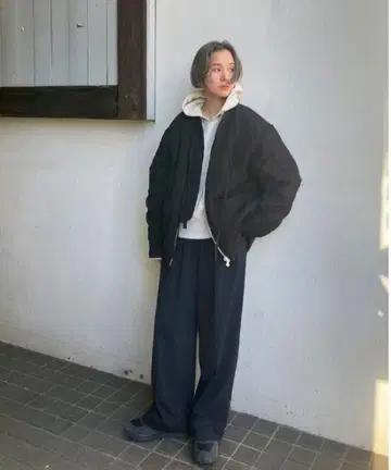 TODAYFUL 자카드 파이핑 Blouson