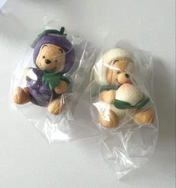 디즈니 푸우 도쿄 디즈니 리조트점 한정판 가챠가챠 포도 복숭아