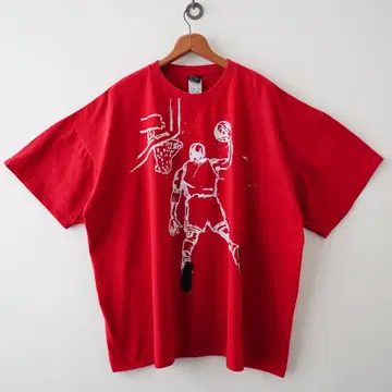 [즉발] 새상품급 Jordan 조던 반팔 티셔츠 3XL 레드 1689