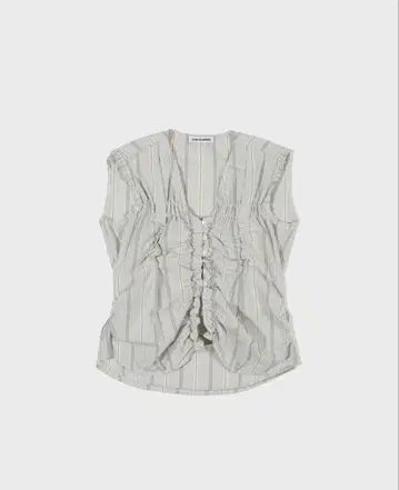 low classic WRINKLE SLEEVELESS SHIRT