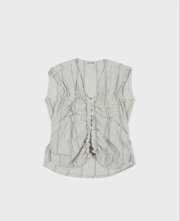 low classic WRINKLE SLEEVELESS SHIRT
