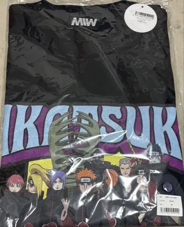 NARUTO MIW 아카츠키 티셔츠 M
