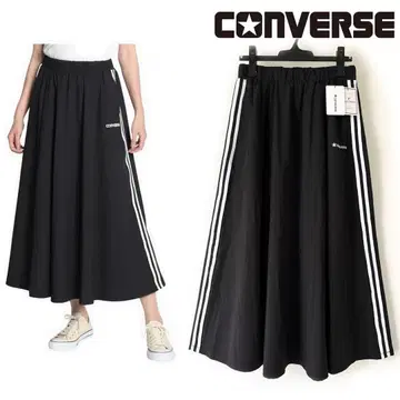 CONVERSE 컨버스 스트레치 롱 스커트 M~L / FREE