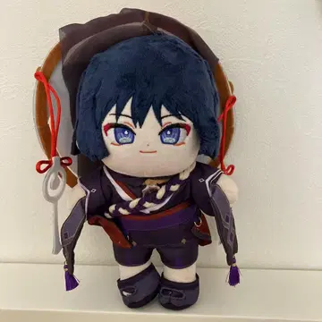 원신 산병 봉제 인형 20cm 뼈 없음 모자 포함