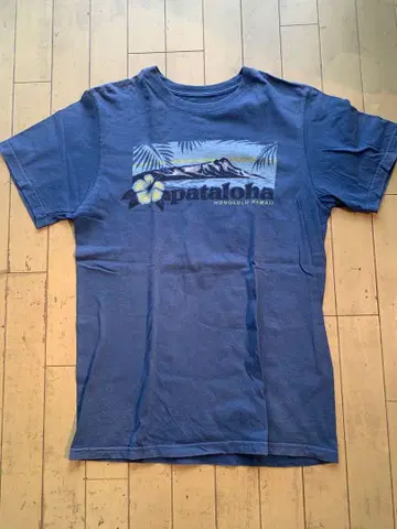 patagonia 티셔츠 M 파랑