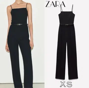 ZARA ZW COLLECTION 벨트 롱 점프수트