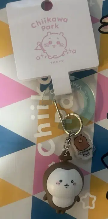치이카와 파크 피규어 키링 장수풍뎅이