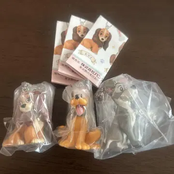 디즈니 DOG 스윙 마스코트 3종